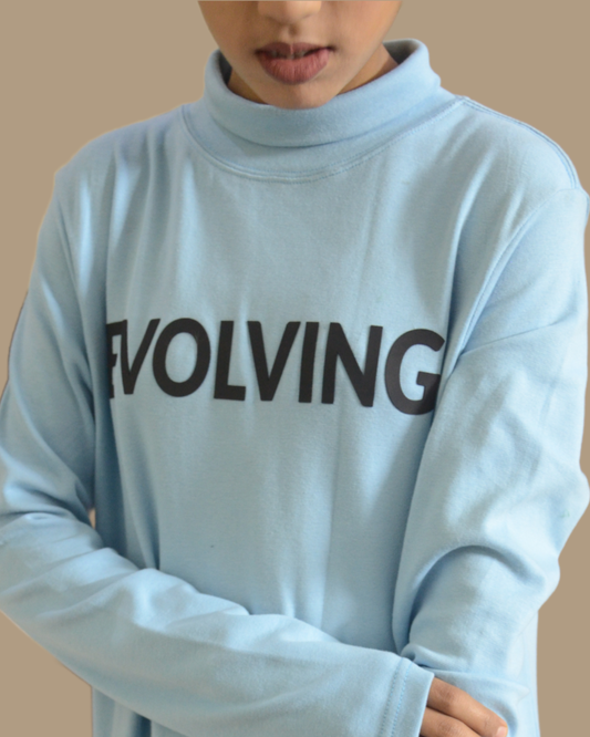 EVOLVING - High Neck Long Maxi Dress