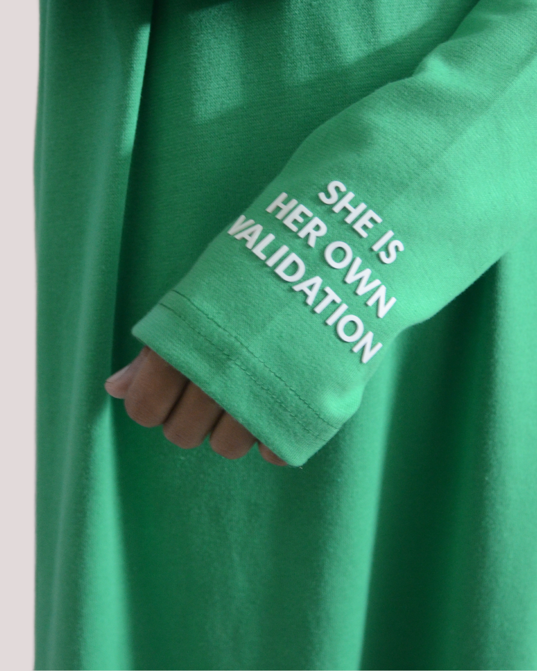 ENOUGH - High Neck Long Maxi Dress