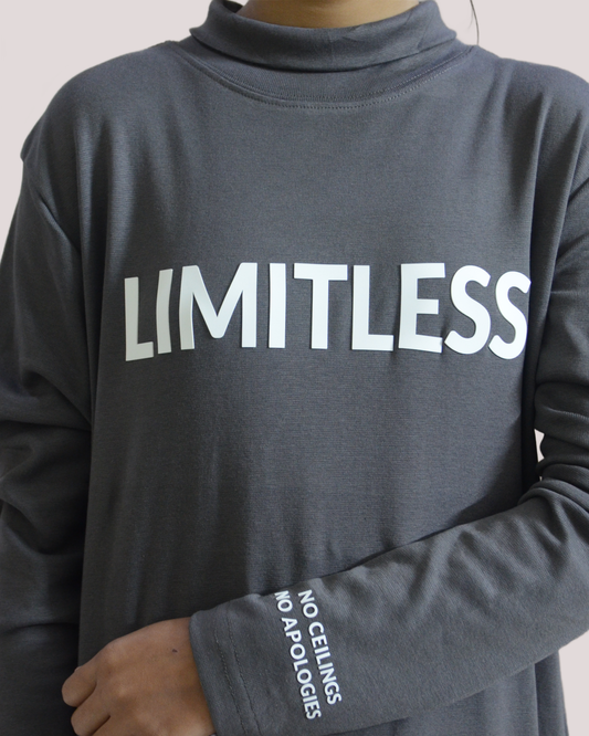 LIMITLESS - High Neck Long Maxi Dress